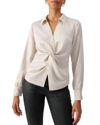 Santuário - Blusa de cetim Easy On Me