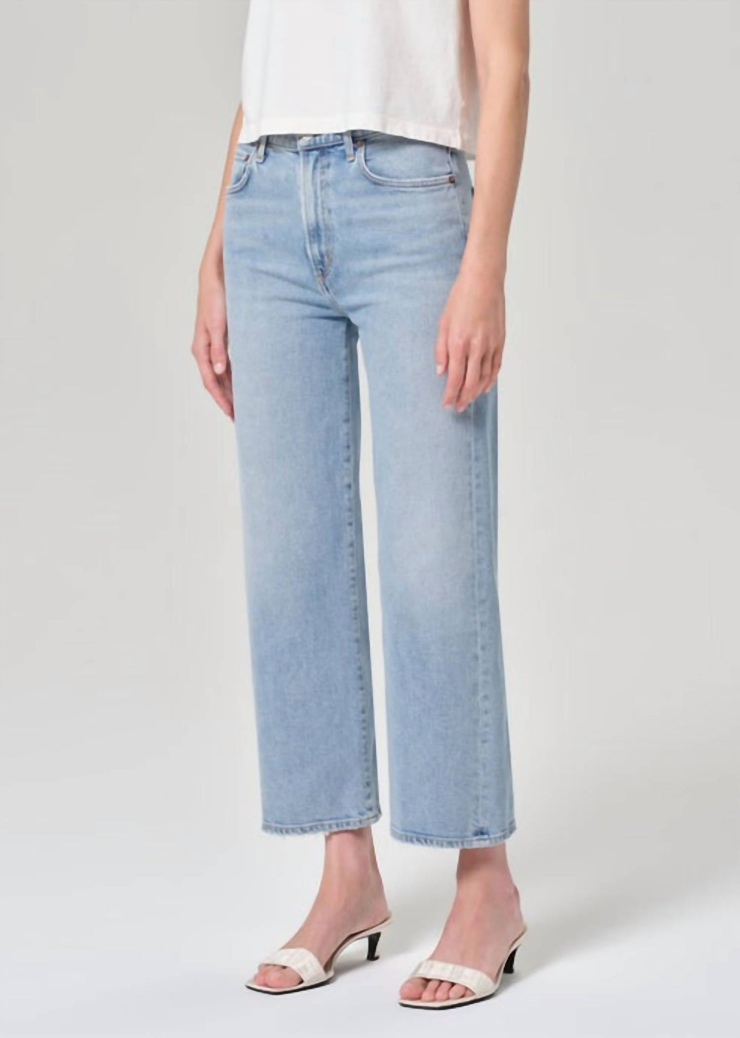 Agolde - Harper Straight Crop Jeans