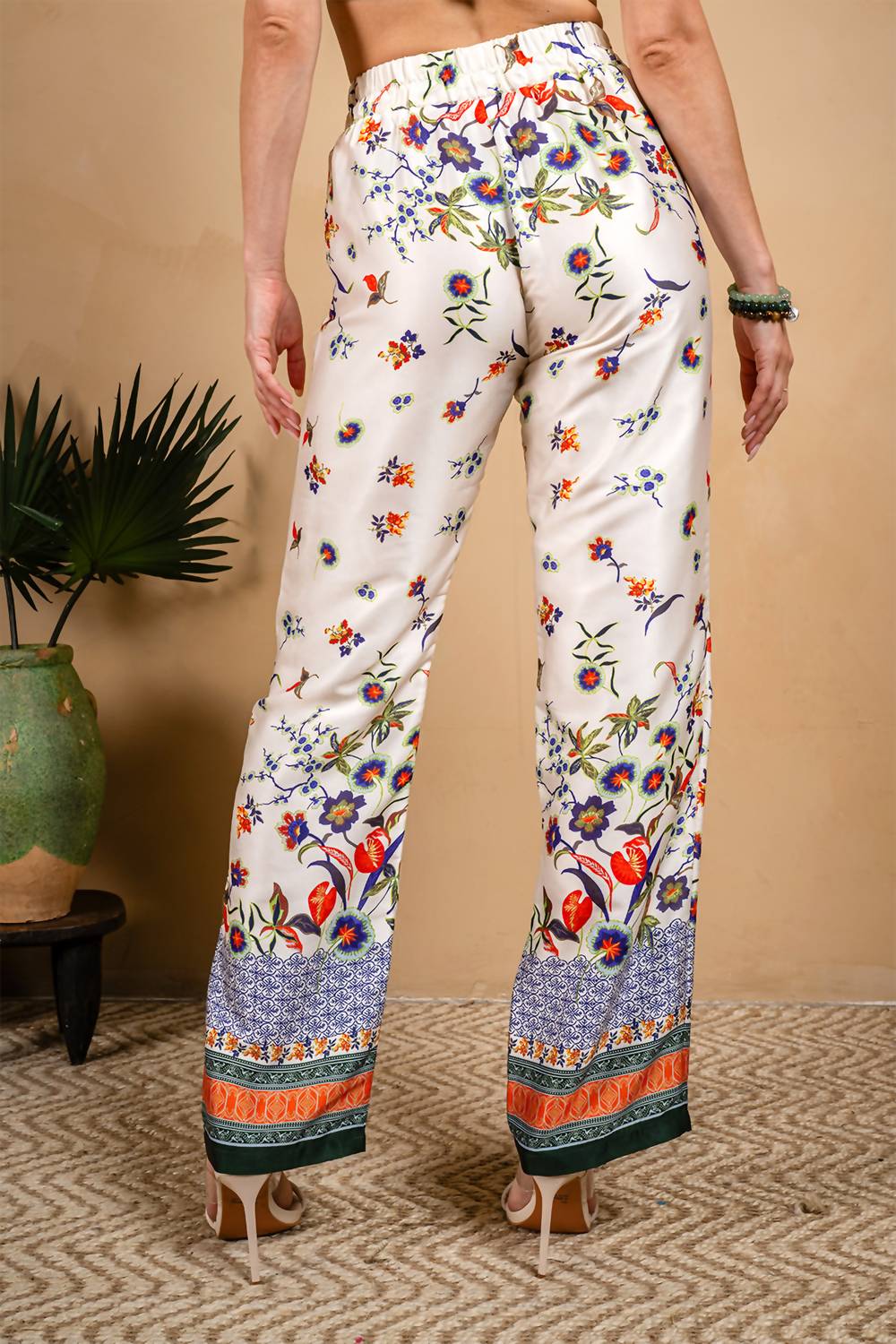Paparazzi - Border Print Pull-on Pant