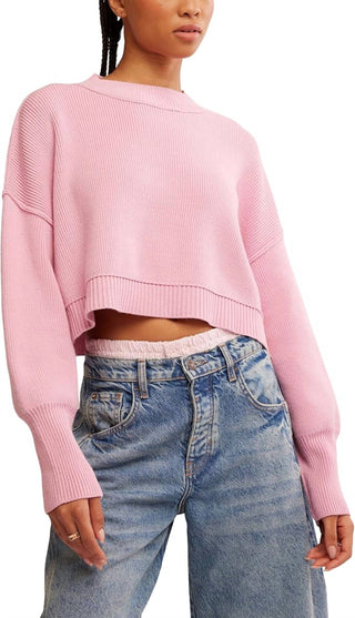 Free People - Pulôver Cropped Easy Street