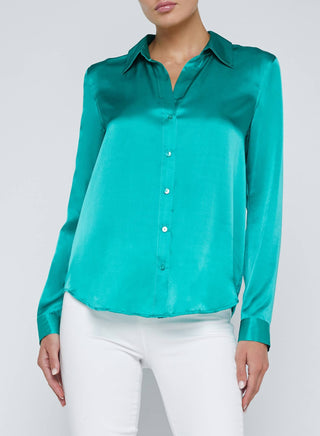L'Agence - Tyler Silk Blouse