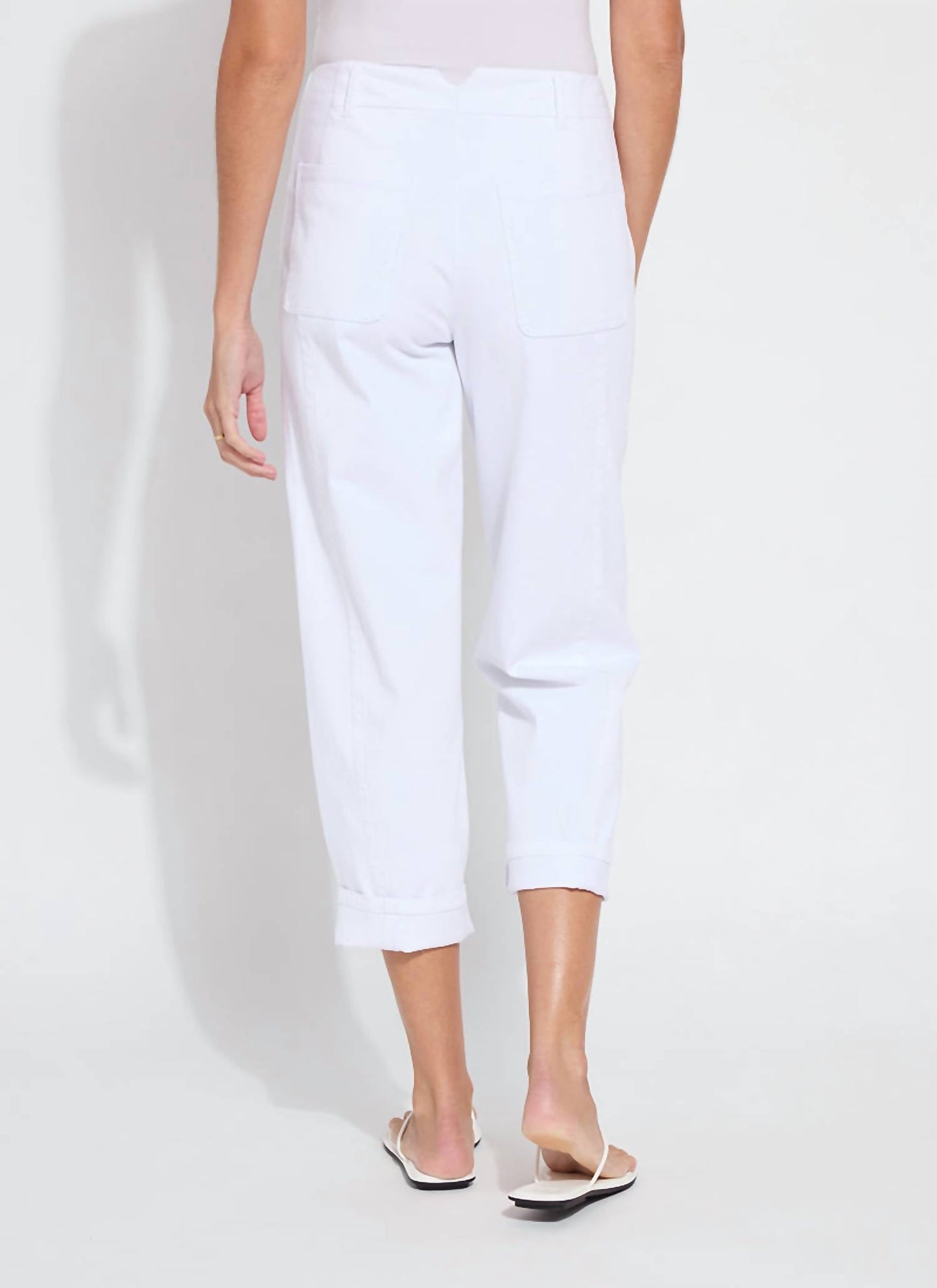 Lysse - Women's Winslet Cuffed Barrel Crop Denim