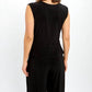 Frank Lyman - V-neck Peplum Top