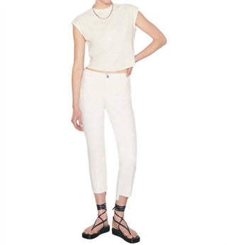 Moldura - Jeans Le High Straight Raw Stagger Crop