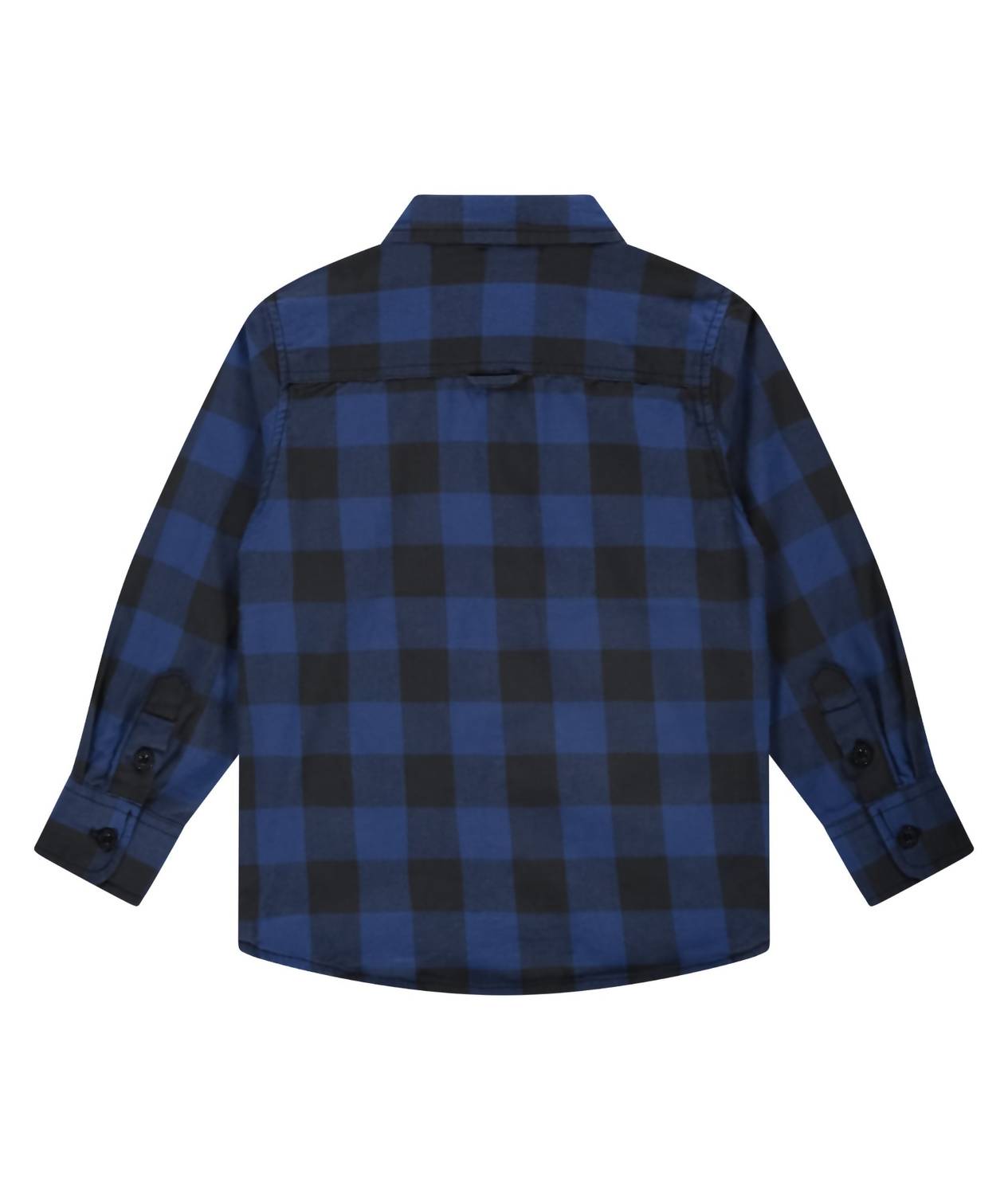 Babyface - Boy's Grid Plaid Long Sleeves Shirt