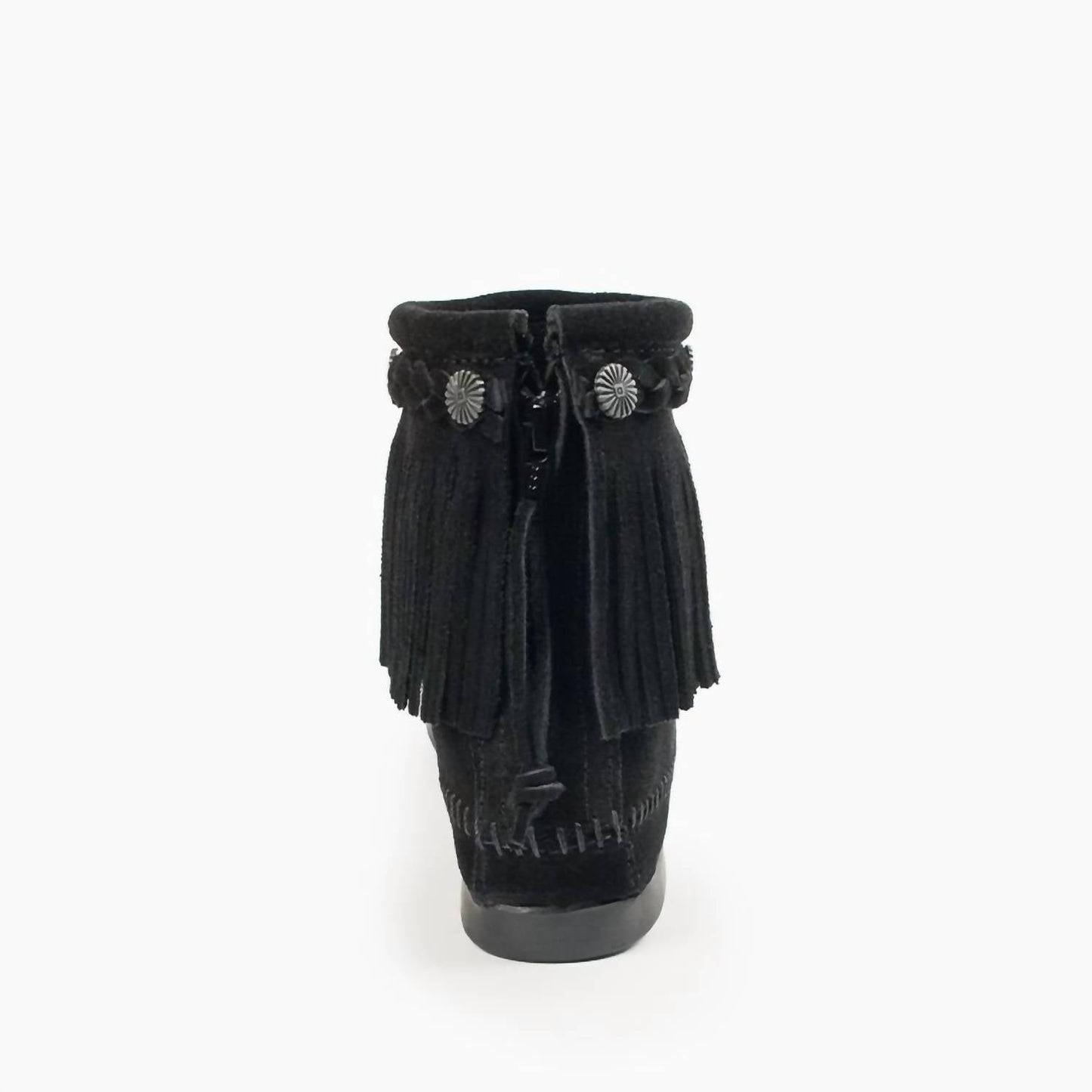 Minnetonka - Women's High Top Back Zip Moccasin Boot