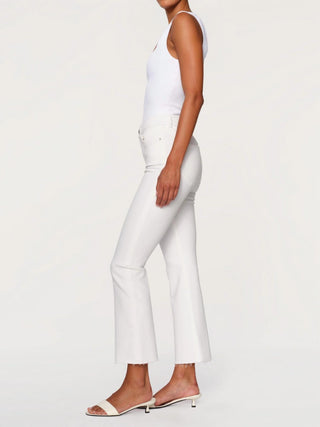 Dl1961 - Calça feminina Bridget de cintura alta com corte bootcut