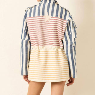 Alix Of Bohemia - Porter Sailor Stripe Jacket