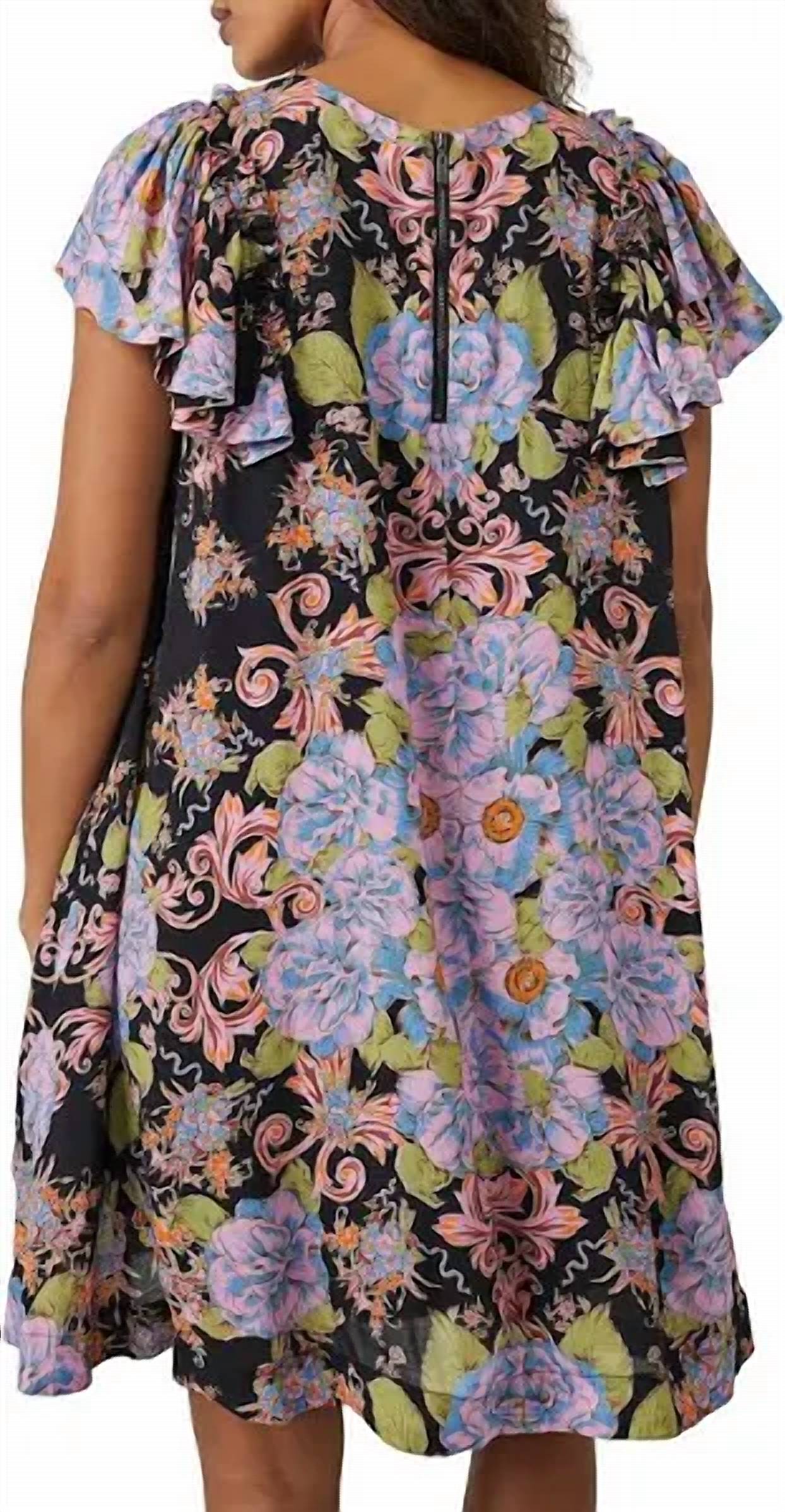 Free People - Yara Printed Mini Dress