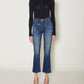 Le Jean - Stella Crop Flare Jeans