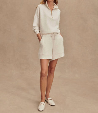 Varley - Shorts de cintura alta femininos