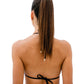 Gigizara - Lunar Triangle Bikini Top Geo Wave Elegance