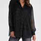 Elan - Long Sleeve Oversized Blouse