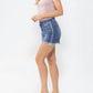 Judy Blue - Frayed Side Seams Shorts