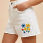 Anniewear - Denim Blossom Shorts