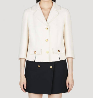 Gucci - Jaqueta Bouclé Fina