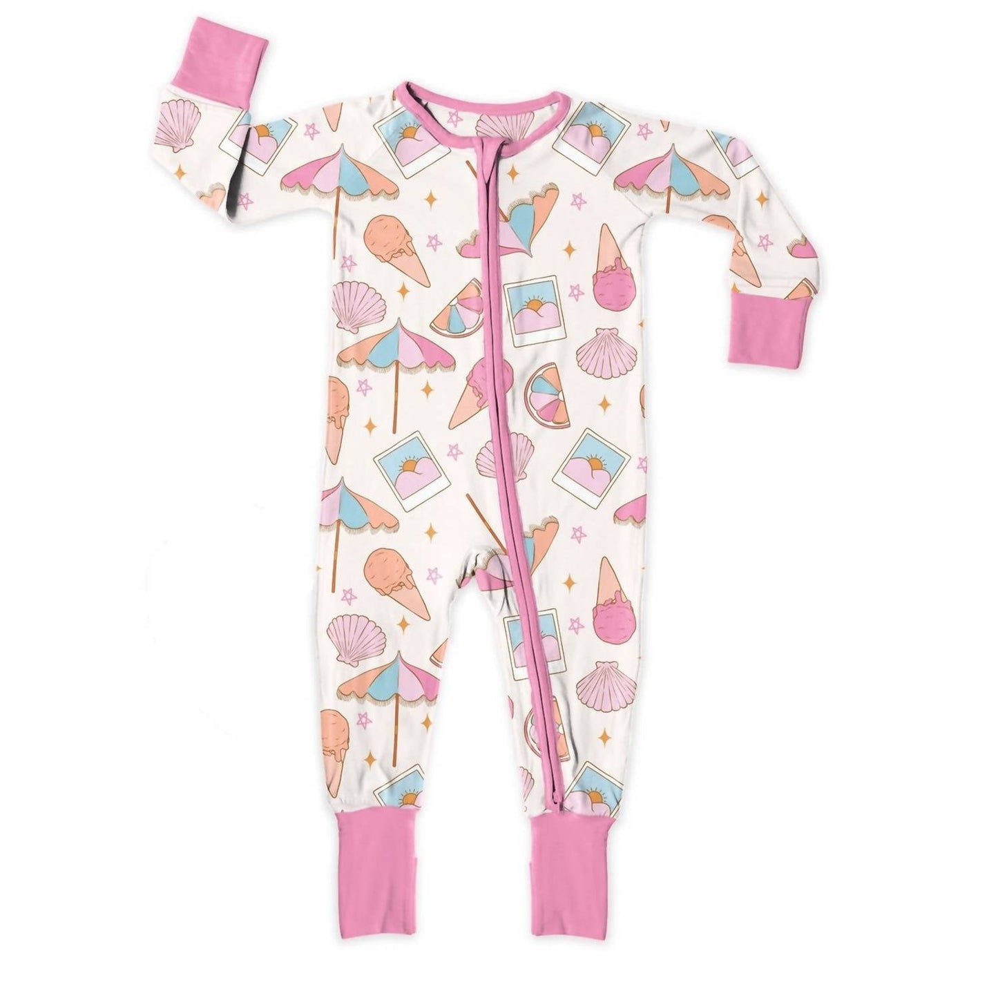 Jensen’S Jammies - Shell Be Dreamin' Zippy Romper