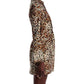 Cinq A Sept - Leopard Denim McKenna Dress