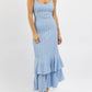 One & Only - Solar Tie Strap Maxi Dress