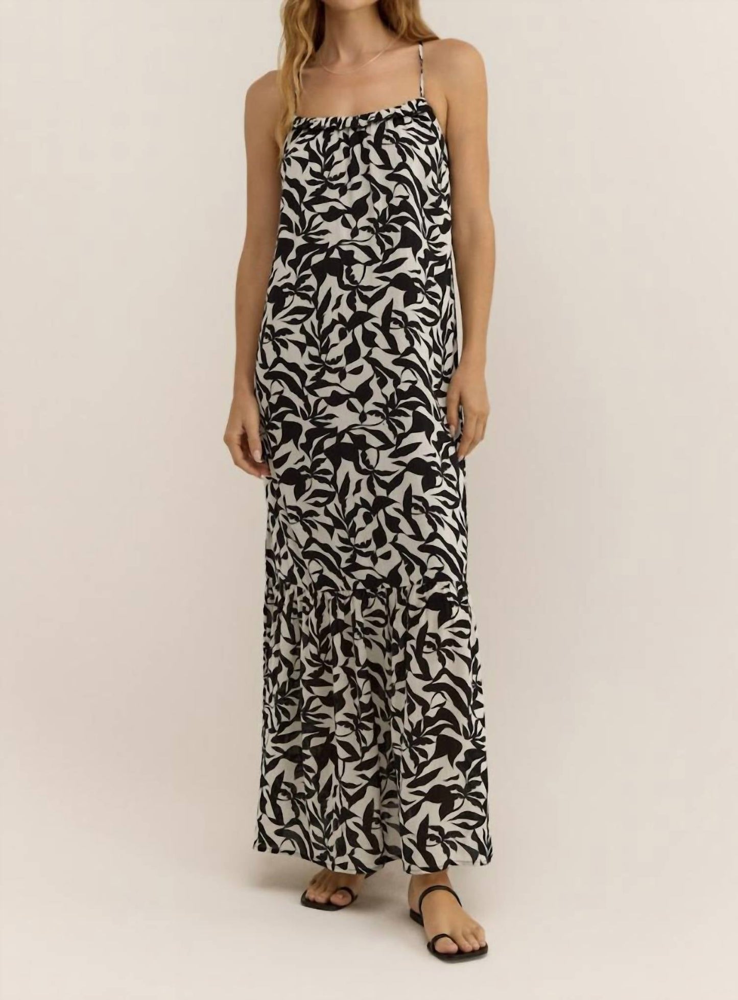 Z Supply - Cocktail Hour Leaf Maxi Dress