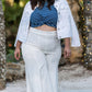 Tanya Taylor - Zola Crew Neck Short Sleeve Top - Plus