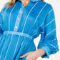 Thml - Stripe Dress With Orange Detail