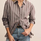 Z Supply - Seaport Striped Poplin Button Up Shirt