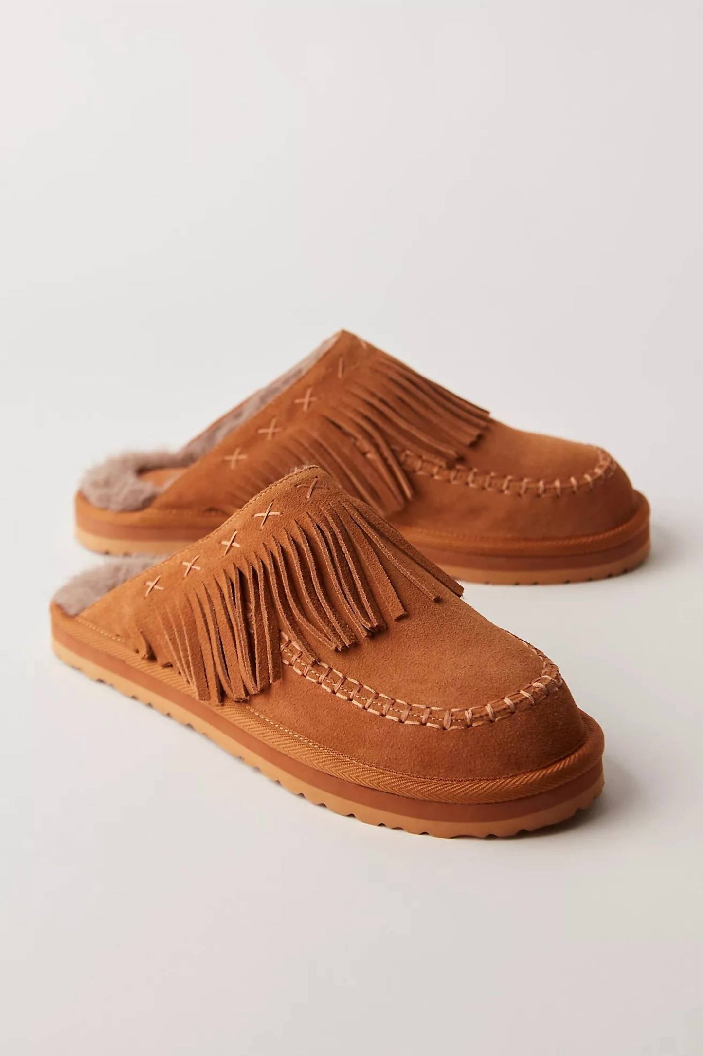 Free People - Women's Fallon Fringe Mule Slipper