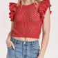 Another Love - Marina Eyelet Top