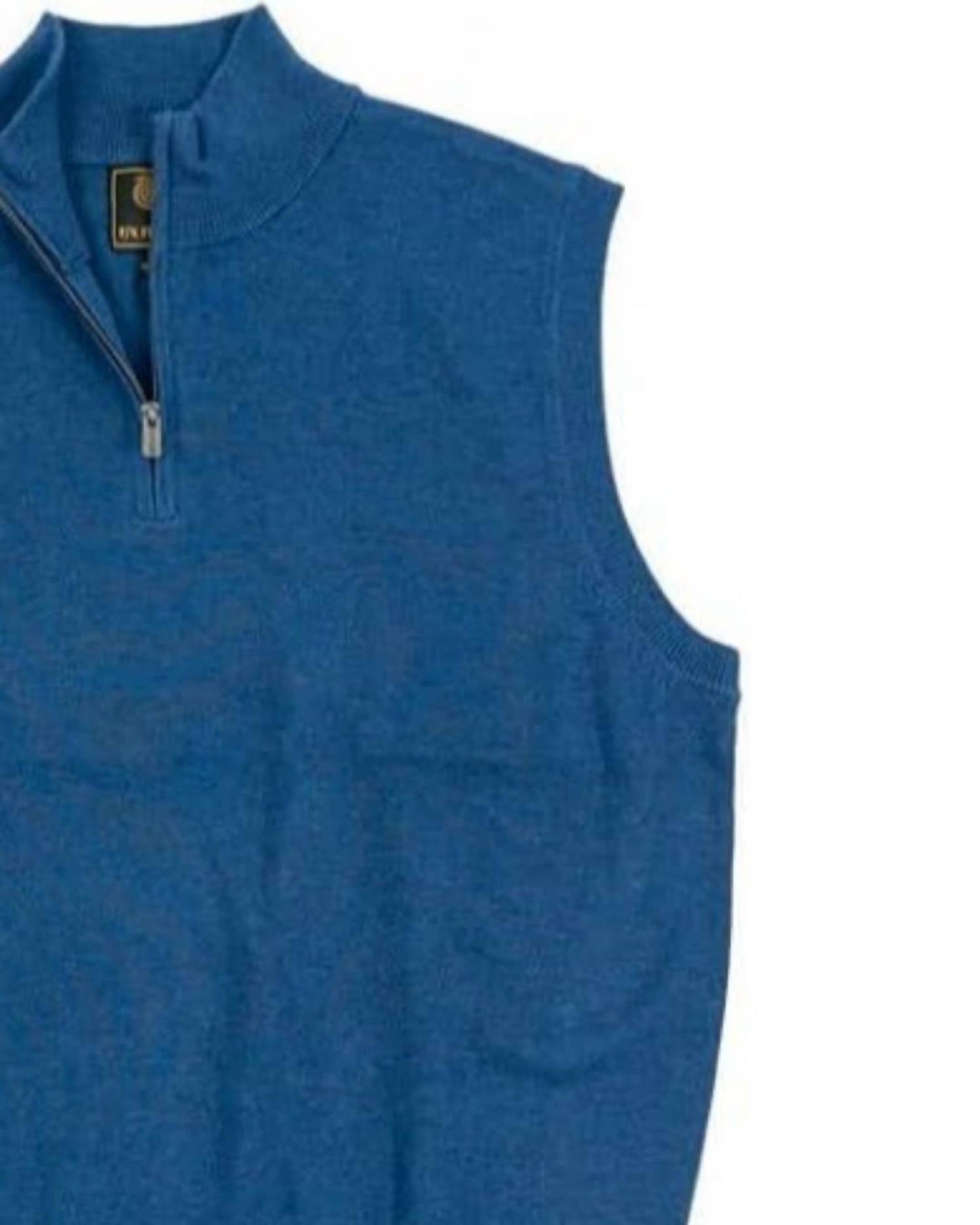 F/X Fusion - Men's Core 1/4 Zip Mock Neck Sweater Vest