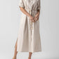 Lilla P - Striped Maxi Shirt Dress