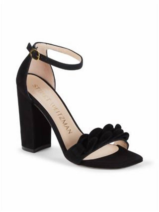 Stuart Weitzman - Sandálias femininas de camurça Amelina Chain