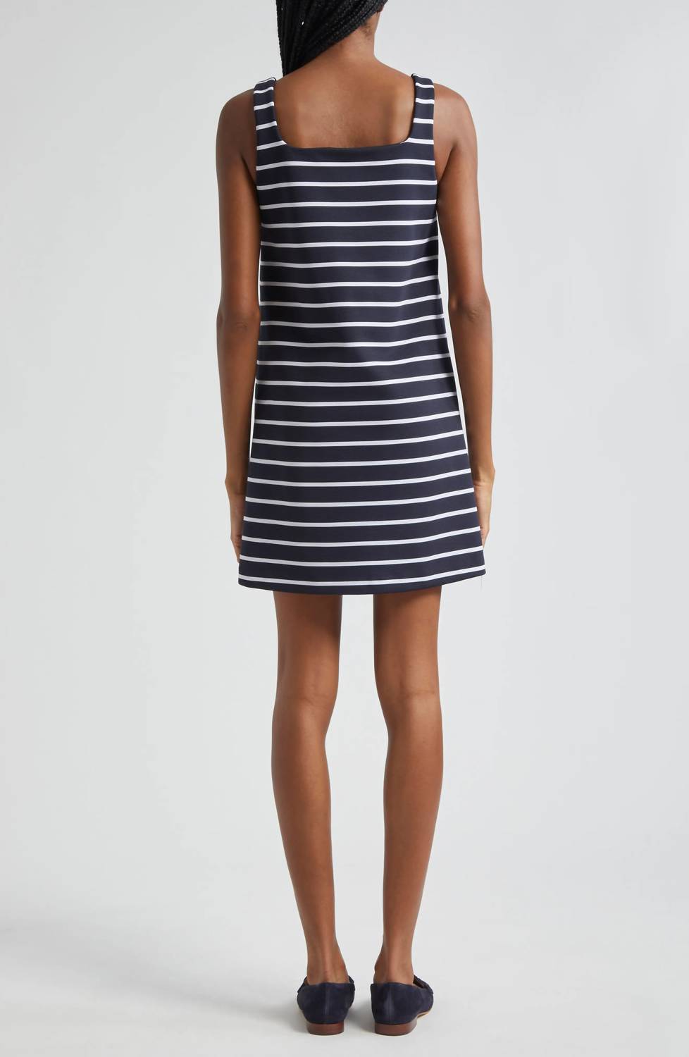 Veronica Beard - Tibbie Stripe Knit Mini Dress