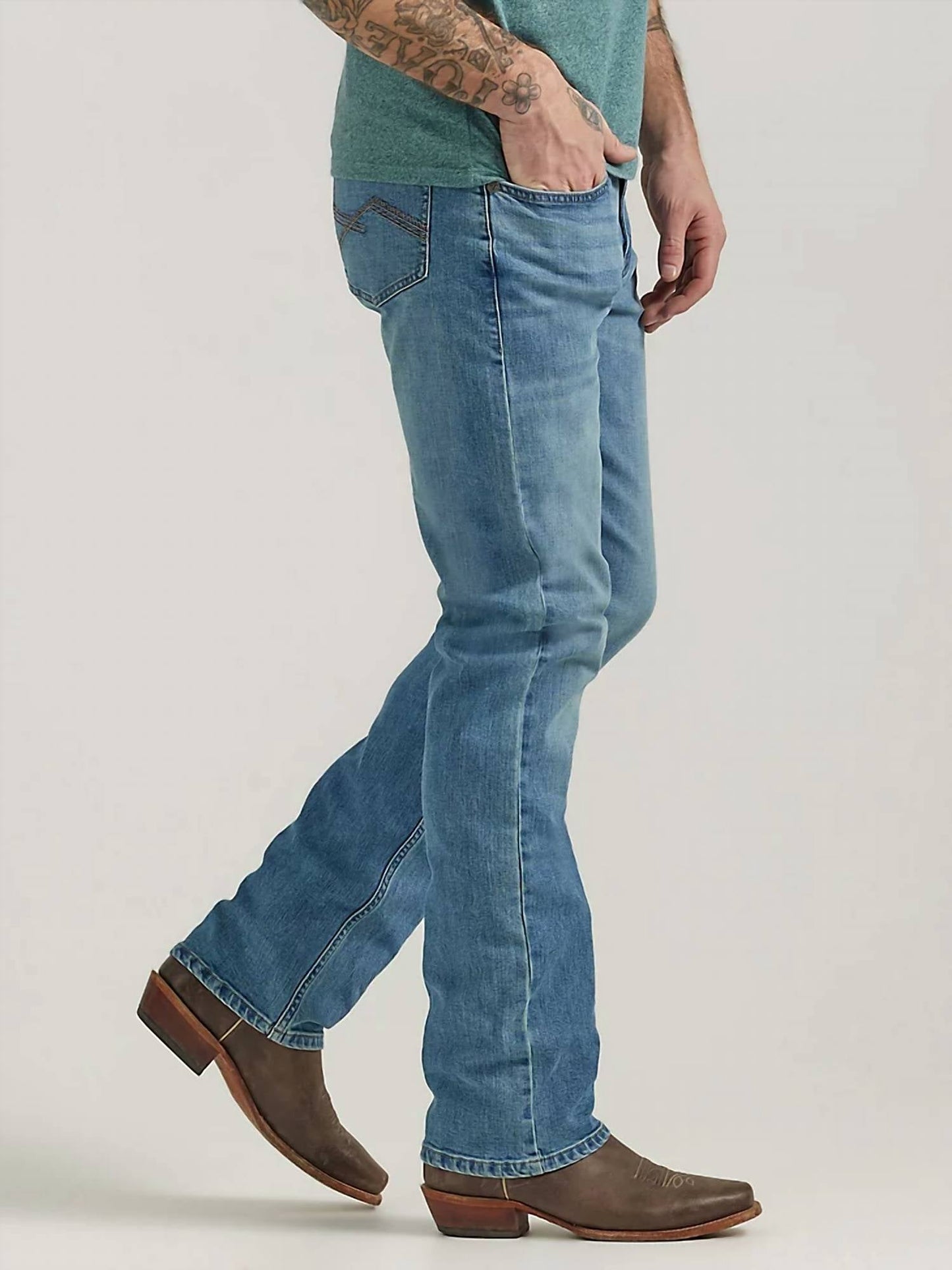 Wrangler - Calça Jeans Slim Straight Masculina