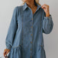 Entro - Long Sleeve Denim Dress