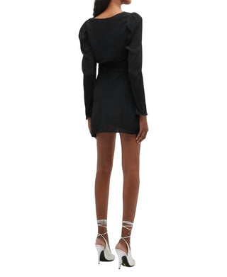 Loveshackfancy - Nanita Twisted Cutout Knit Mini Dress