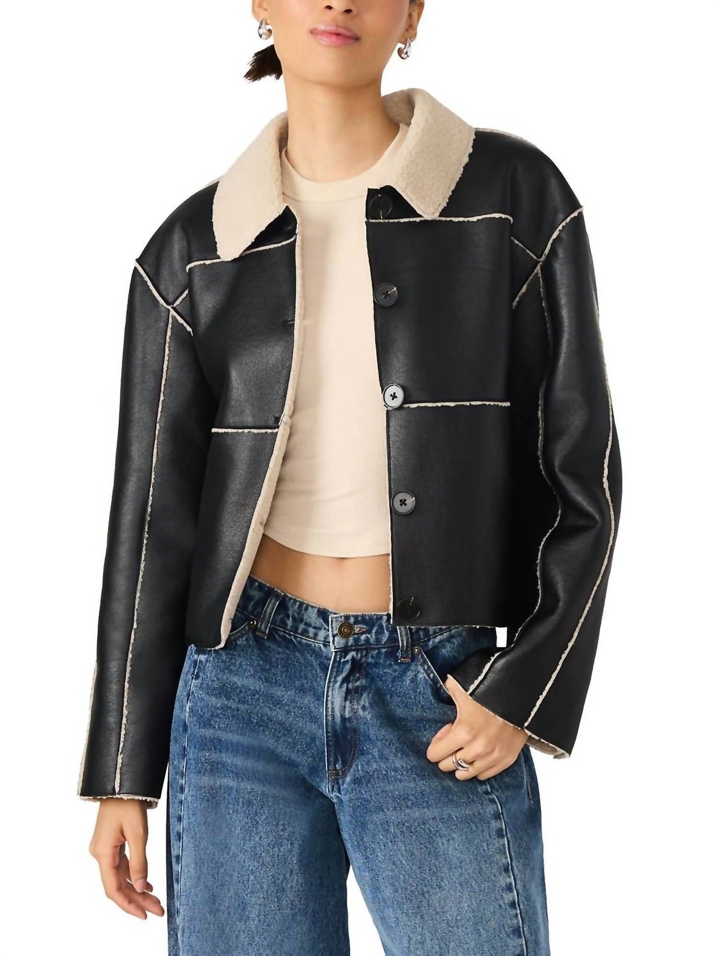 Steve Madden - Tilia Coat Long-sleeved Jacket