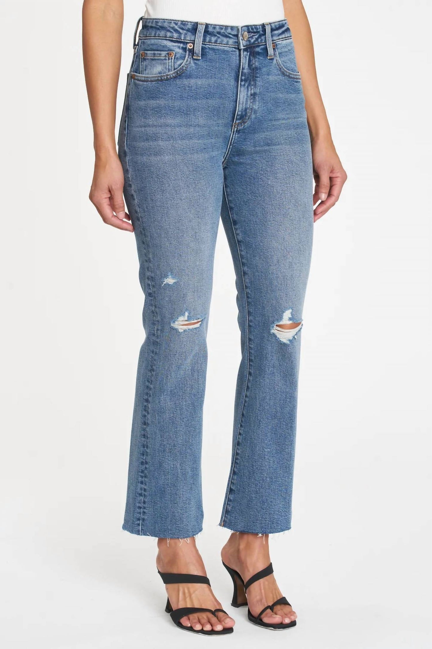 Pistola - Lennon High Rise Crop Boot Cut Jean
