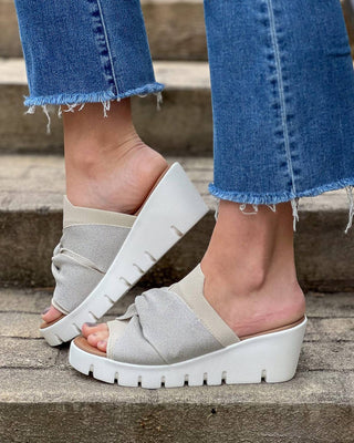 Bernie Mev - Sandália Venti Twist Wedge Feminina