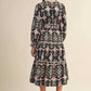 &Merci - Printed Midi Dress