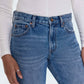 Pistola - Lexi Mid Rise Bowed Straight Jean