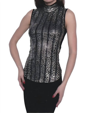 Frank Lyman - Blusa de malha com gola alta