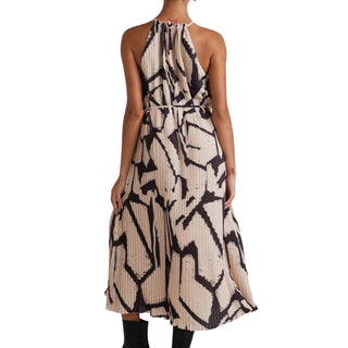 Bella Dahl - Knife Pleat Halter Maxi Dress