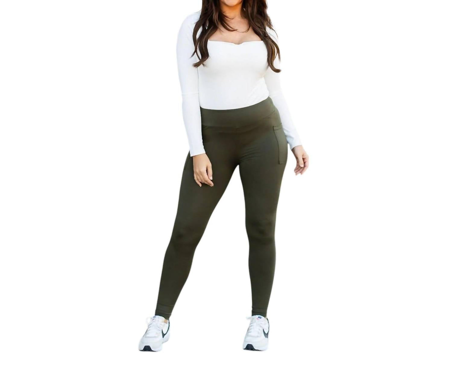 Julia Rose - Full Length Leggings With Pockets