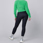 Spanx - Faux Leather Foiled Snake Leggings