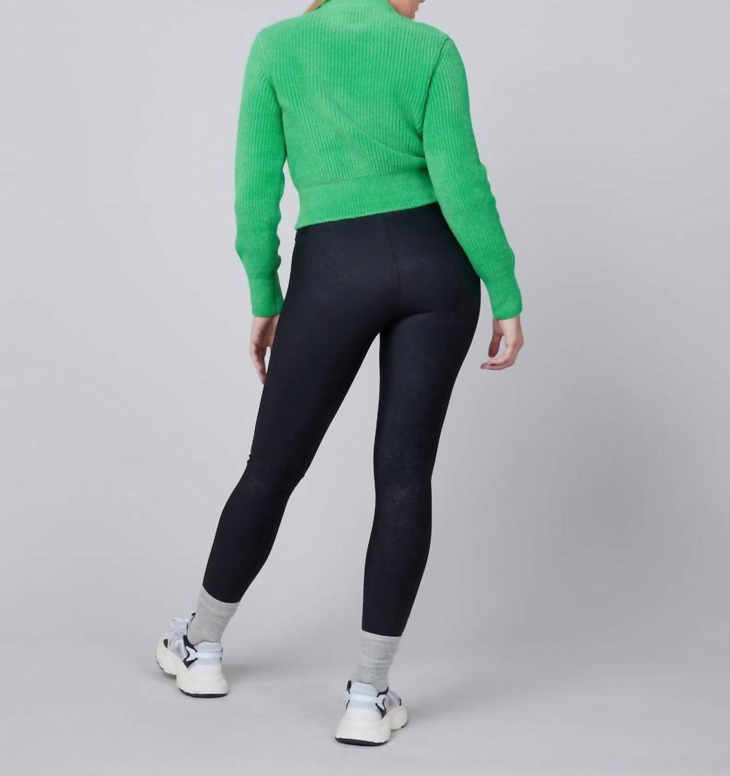 Spanx - Faux Leather Foiled Snake Leggings