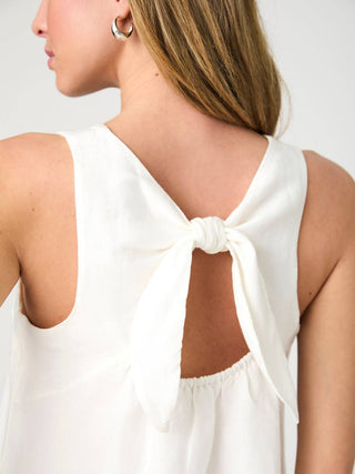 French Connection - Blusa de linho Birdie Swing