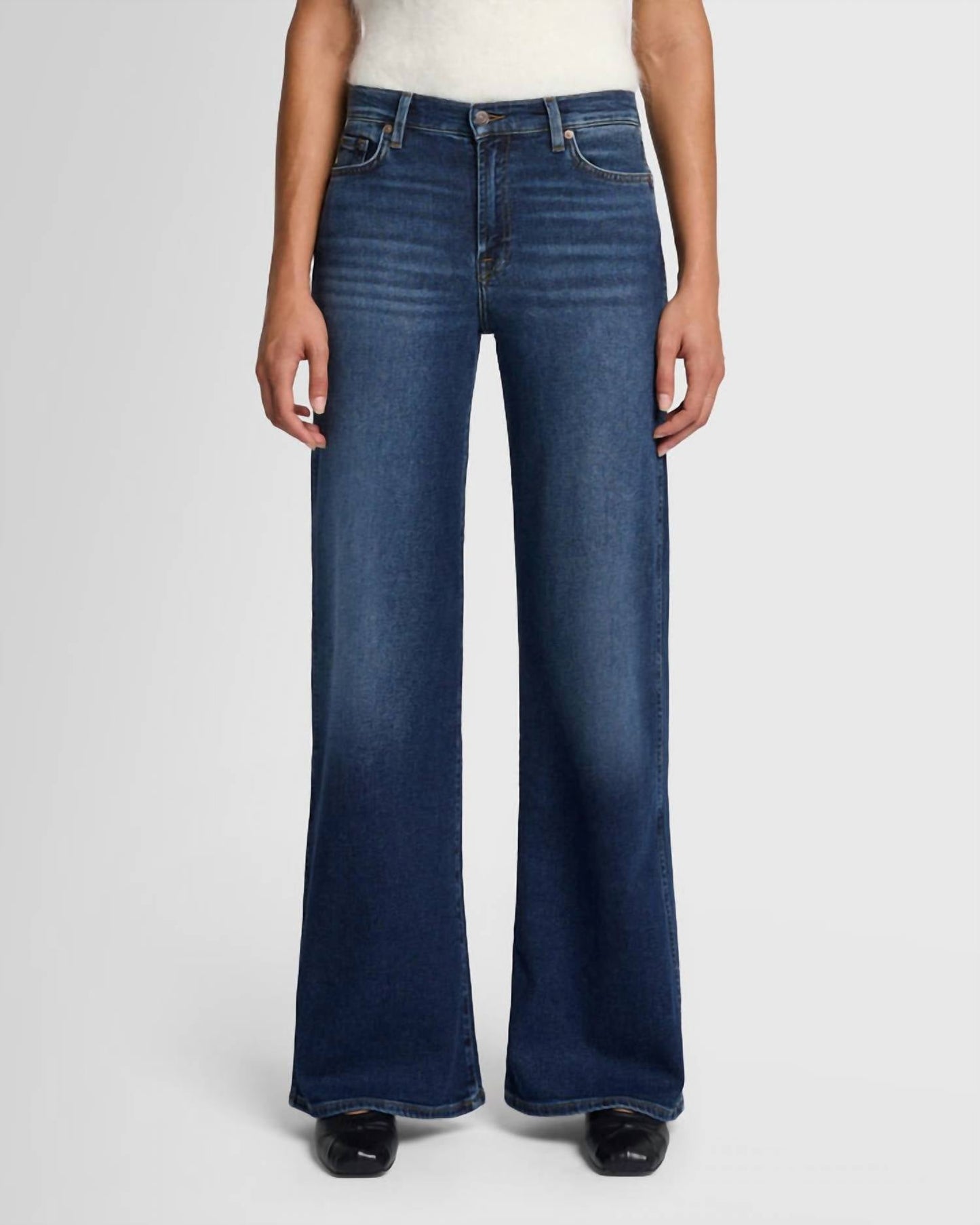 7 For All Mankind - Lotta Luxe Vintage High Rise Relaxed Jean
