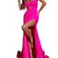 Jovani - Hot Pink Evening Gown