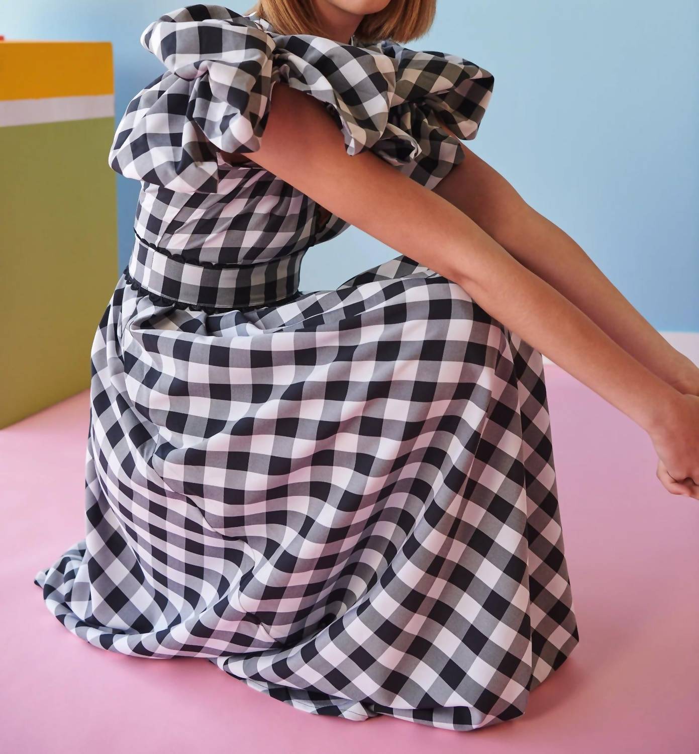 Celia B - Curazao Vichy Dress